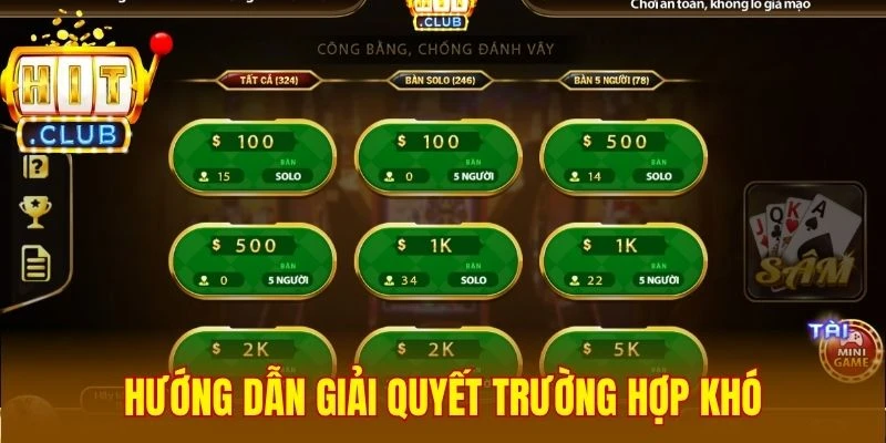 Hướng dẫn giải quyết trường hợp khó