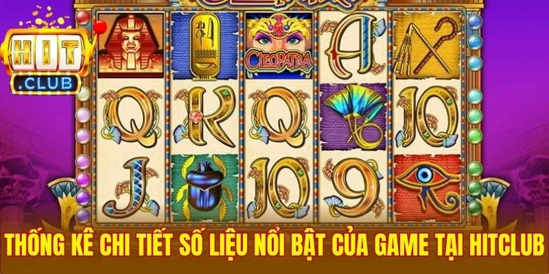 Thống kê chi tiết số liệu nổi bật của game tại Hitclub
