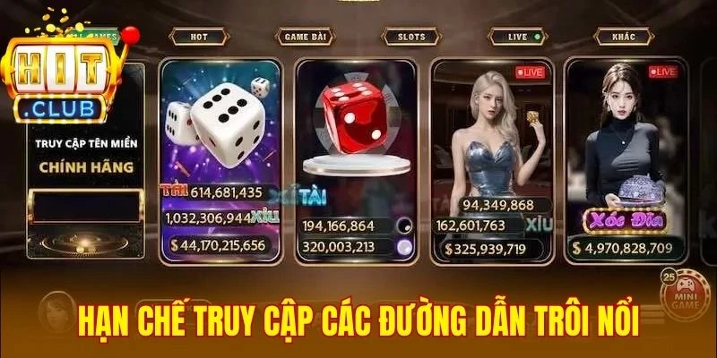Hạn chế truy cập các đường dẫn trôi nổi